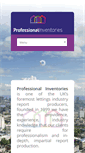 Mobile Screenshot of professionalinventories.com